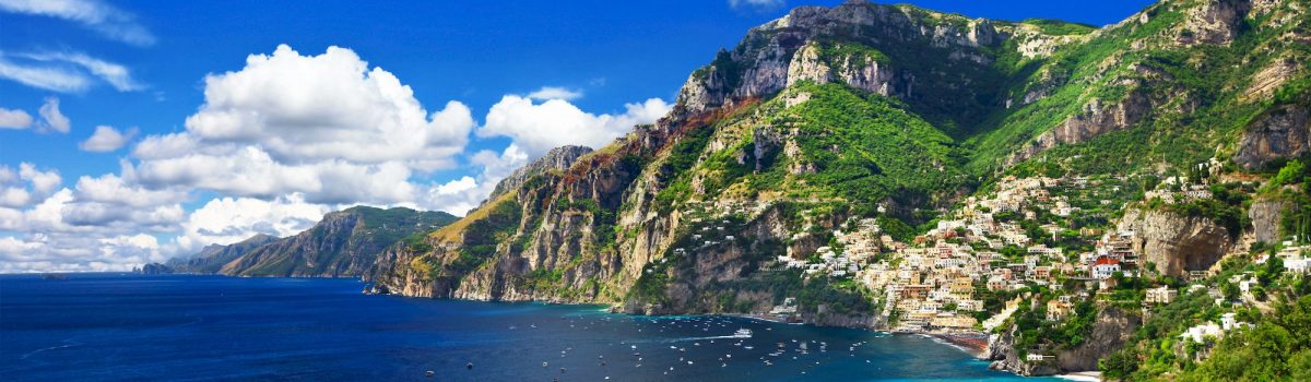 Scenery,Amalfi,Coast,Of,Italy,-,Panorama,,Positano
